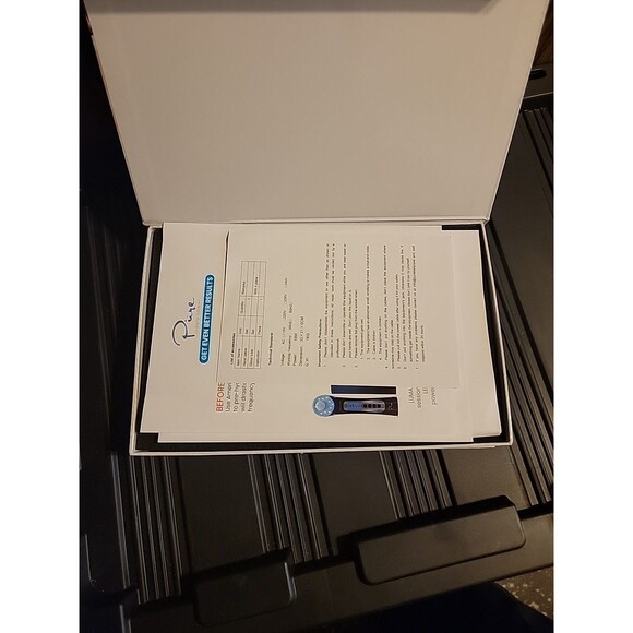 NuDerma Portable Handheld Skin Therapy Wand Machine w/Neon– Anti-Aging - Picture 3 of 13